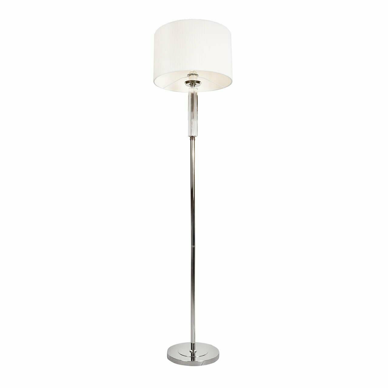 Торшер iLamp ALEXA F2404-1 Nickel - фото №3