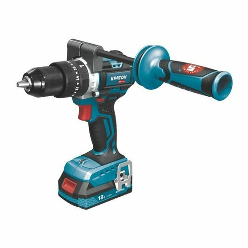 Дрель-шуруповерт ударная аккумуляторная бесщеточная кратон BICD18-90N-OFA SET АКБ 40Ач ЗУ кейс арт 3 11 01 102 20596₽