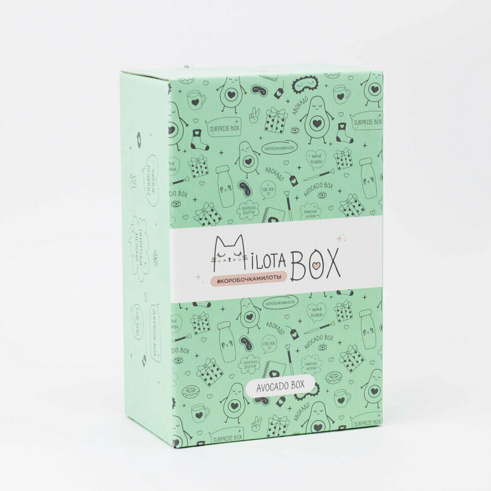 Коробочка сюрприз MilotaBox mini "Avocado" милота бокс, милотабокс, подарочный бокс