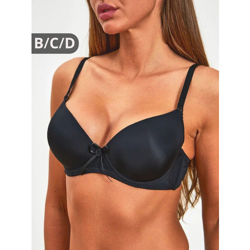 фото Бюстгальтер republiconti, размер 95с, черный