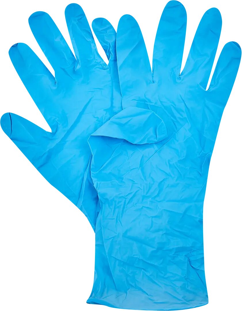 фото Перчатки нитриловые Dexter размер 7 / S одноразовые, 5 пар