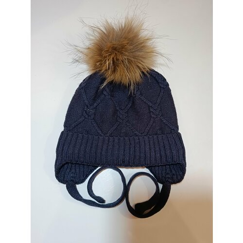 фото Шапка , размер 52-54, синий ocean angel