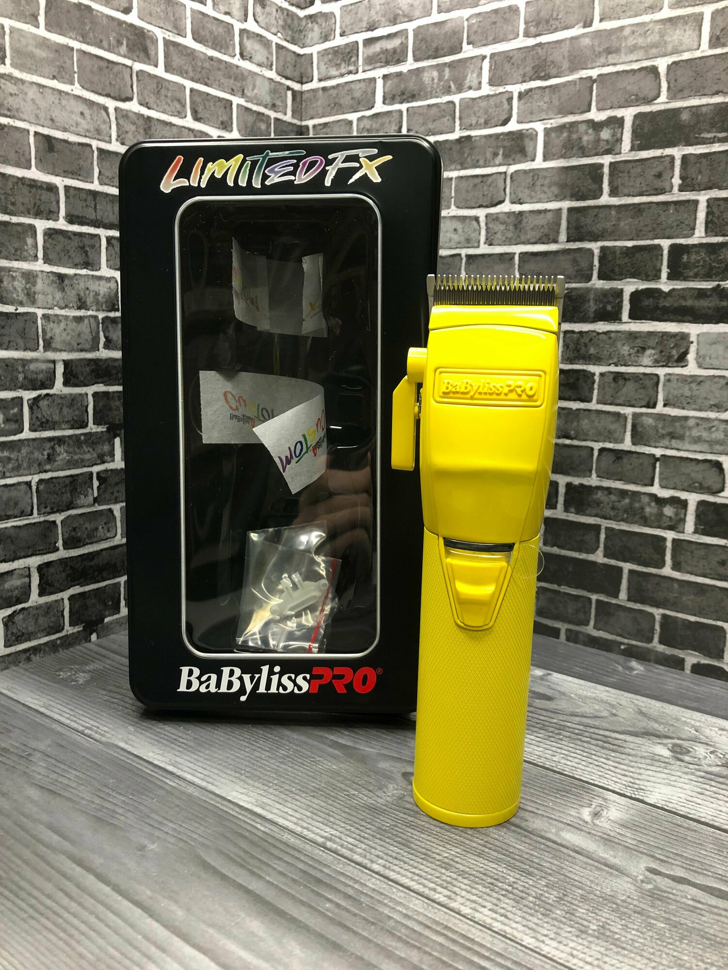 Машинка для стрижки BaByliss PRO Limited желтый