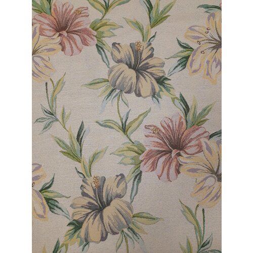 Ткань гобелен Жемчужная Лилия с хлопком