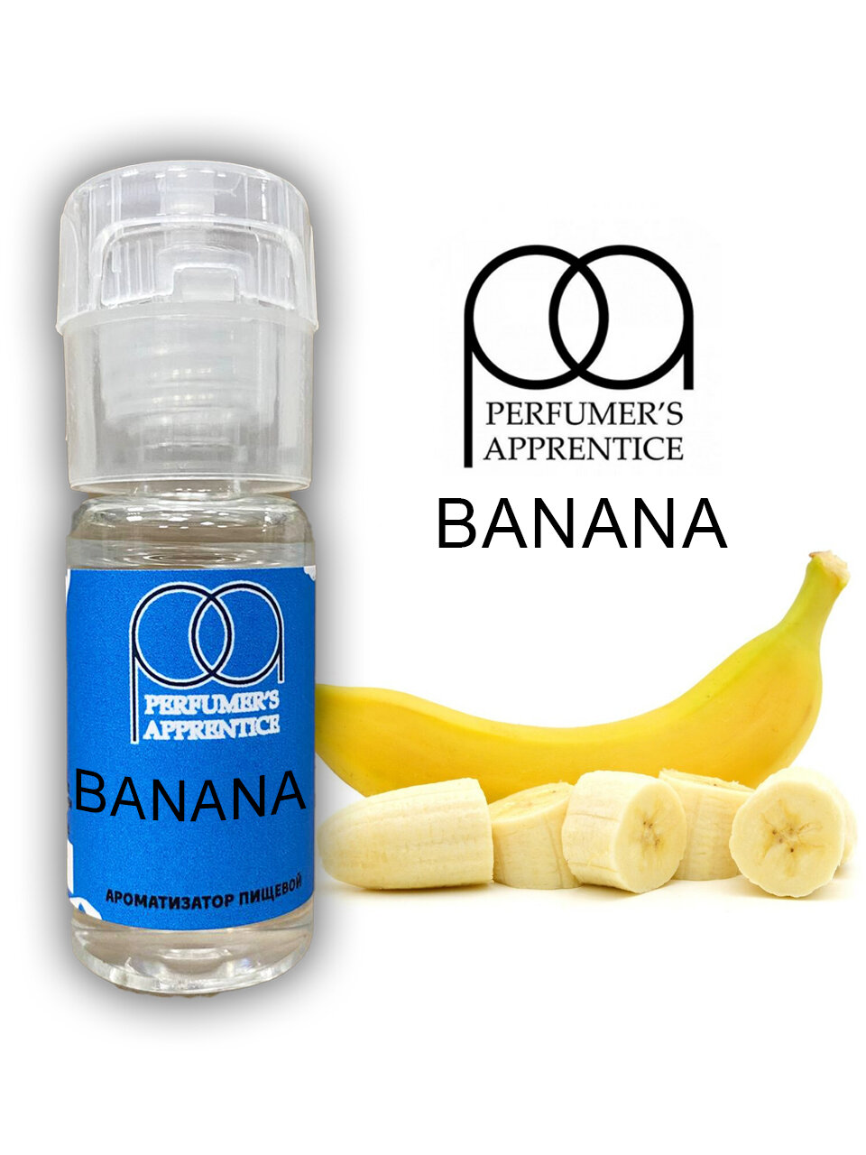 фото Ароматизатор пищевой Banana (TPA) (банан) 10мл