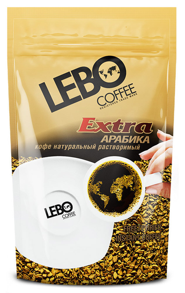 Кофе растворимый Lebo Extra, 100 г - фото №9