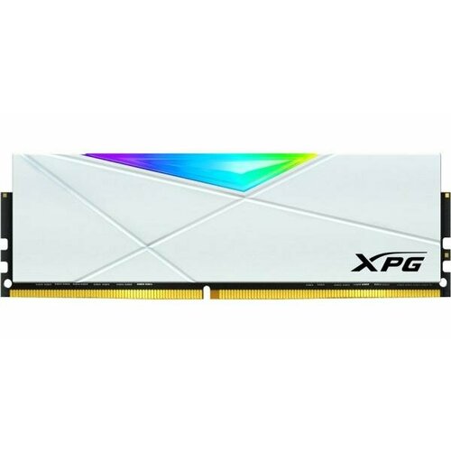 Оперативная память для компьютера 16Gb (1x16Gb) PC4-28800 3600MHz DDR4 DIMM CL18 ADATA XPG Spectrix D50 RGB AX4U360016G18I-SW50 модуль памяти dimm 16gb ddr4 pc28800 3600mhz adata xpg gammix d45 grey ax4u360016g18i cbkd45