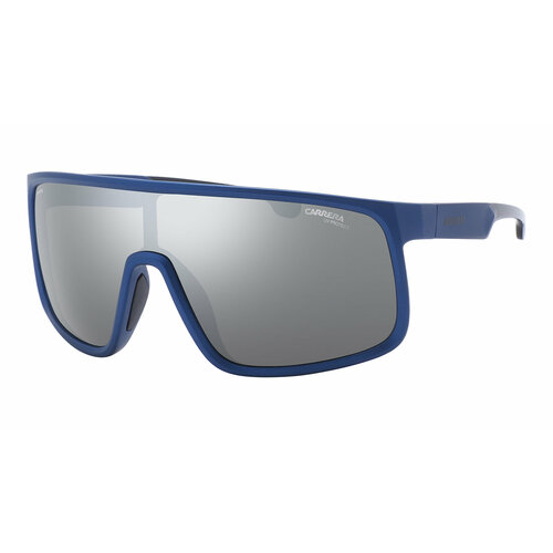 Солнцезащитные очки Carrera, синий солнцезащитные очки монолинза оправа пластик спортивные с защитой от уф синий