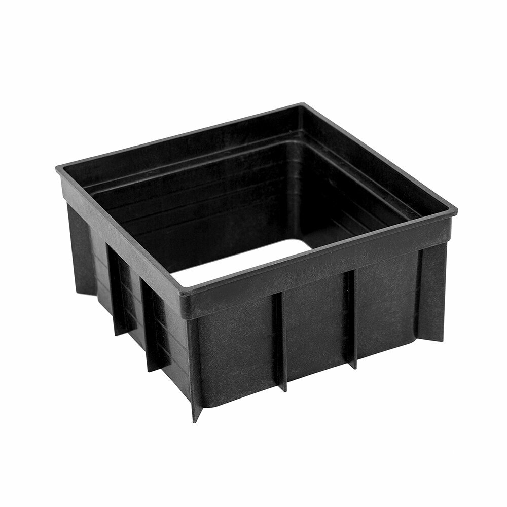 фото Удлинитель дождеприемника EuroPartner 200х200х100 мм черный