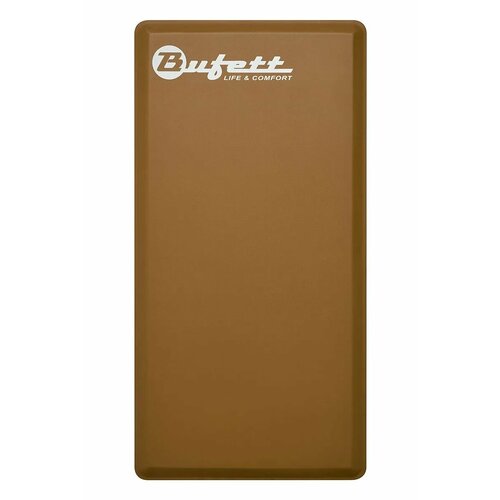 Коврик противоусталостный Bufett 500*1000*19мм, коричневый, 640139