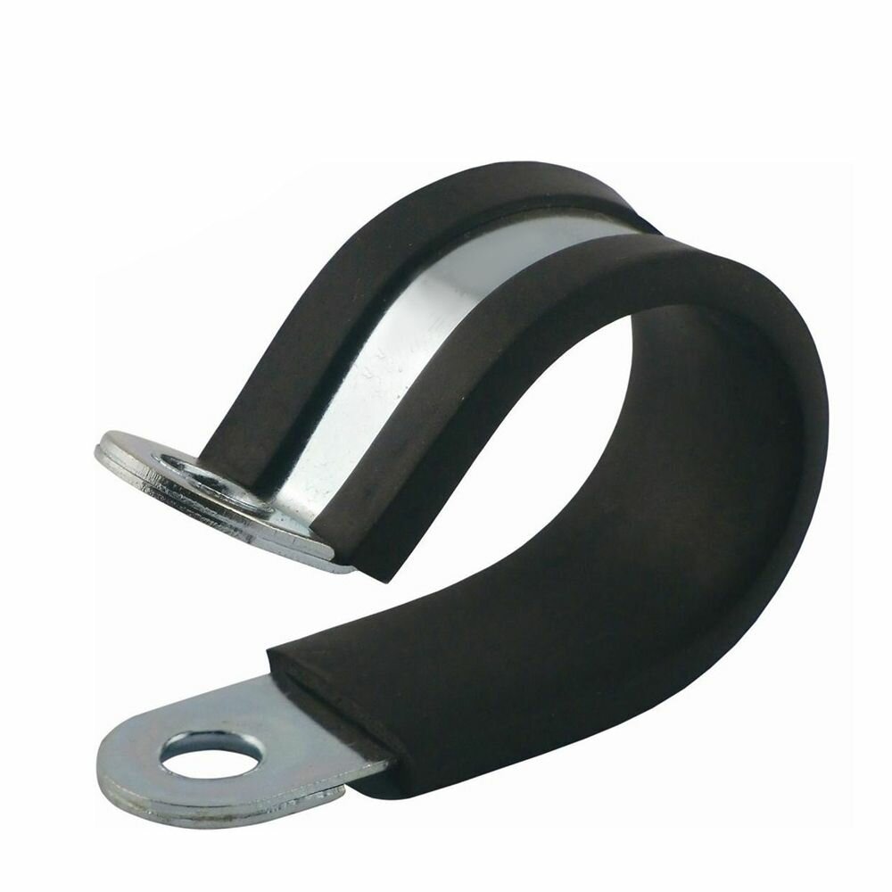 фото Хомут скоба резиноармированная 20х12 м5.3/15 м6.4 (1 шт)