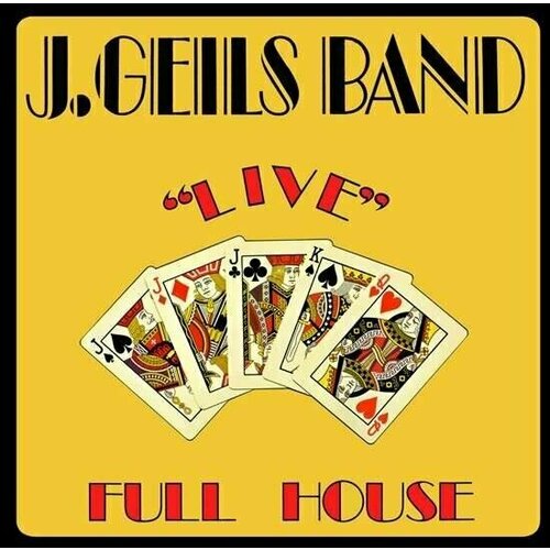 Виниловая пластинка J. Geils Band: Live: Full House (180g) (Limited Numbered Edition) U.S.A. tingdong 5pcs cartoon limited edition housing shell pack for nintendo gameboy advance gba case cover repair part