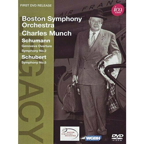 SCHUMANN, R: Genoveva Overture / Symphony No. 2 / SCHUBERT, F: Symphony No. 5 (Munch) (1959-1962) sauer live recordings 1940 by chopin schubert schumann