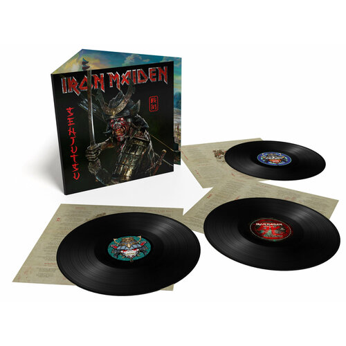 Виниловая пластинка Iron Maiden - Senjutsu (3LP Black Vinyl) iron maiden senjutsu 3lp конверты внутренние coex для грампластинок 12 25шт набор