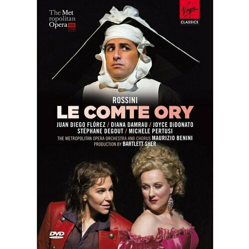 компакт диски erato didonato joyce il complesso barocco alan curtis drama queens arias by orlandini keiser giacomelli porta handel cd Rossini: Le Comte Ory. Juan Diego Flore, Diana Damrau, Joyce DiDonato. 2 DVD