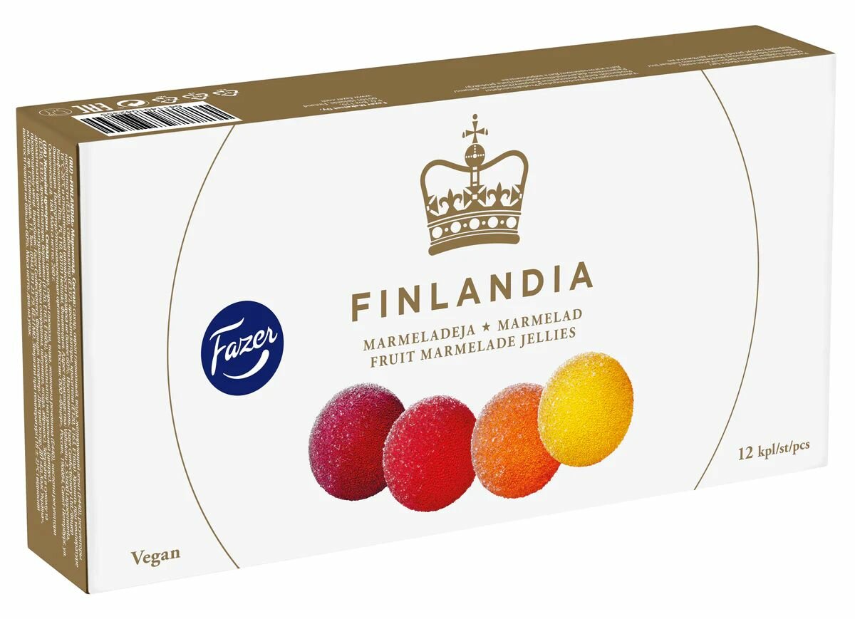 Мармелад Fazer Finlandia ассорти 260 г (из Финляндии)