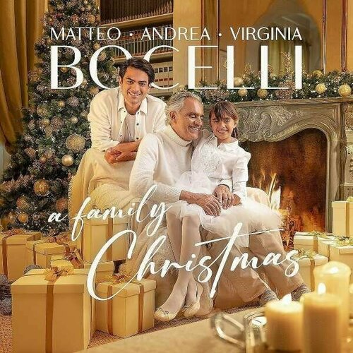 AUDIO CD ANDREA BOCELLI - A FAMILY CHRISTMAS (2022). ЭТО компакт диск!