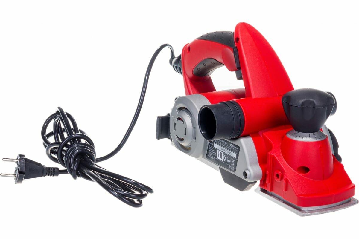 Электрорубанки Рубанок Einhell TE-PL 900, 900Вт, 15000об/мин, 82мм, 3мм