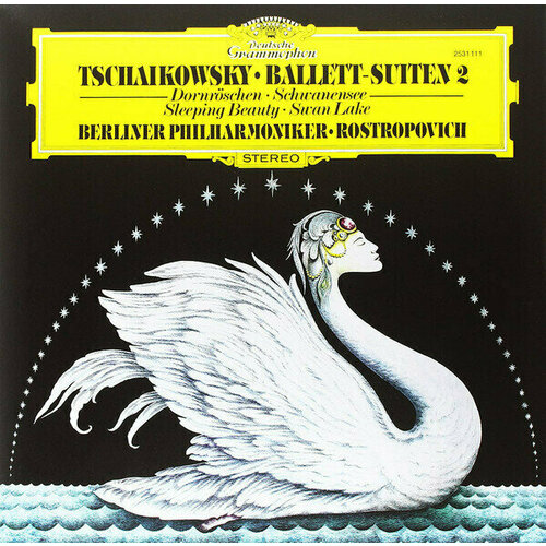 компакт диски deutsche grammophon berliner philharmoniker mstislav rostropovich tchaikovsky ballet suites cd Виниловая пластинка Tchaikovsky: Ballet Suites II - Vinyl Edition