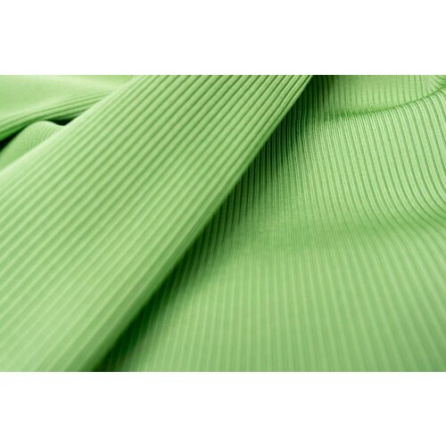 Ткань Трикотаж лапша зеленая мята. Ткань для шитья
