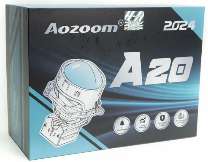 Светодиодные линзы для авто Aozoom 20 - 2 штуки