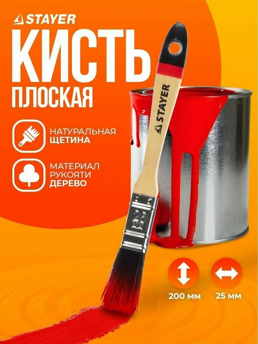 Кисть STAYER 01022-025