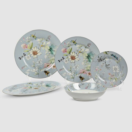 Набор столовый French garden Summer meadow 6 персон 20 предметов, посуда для кухни