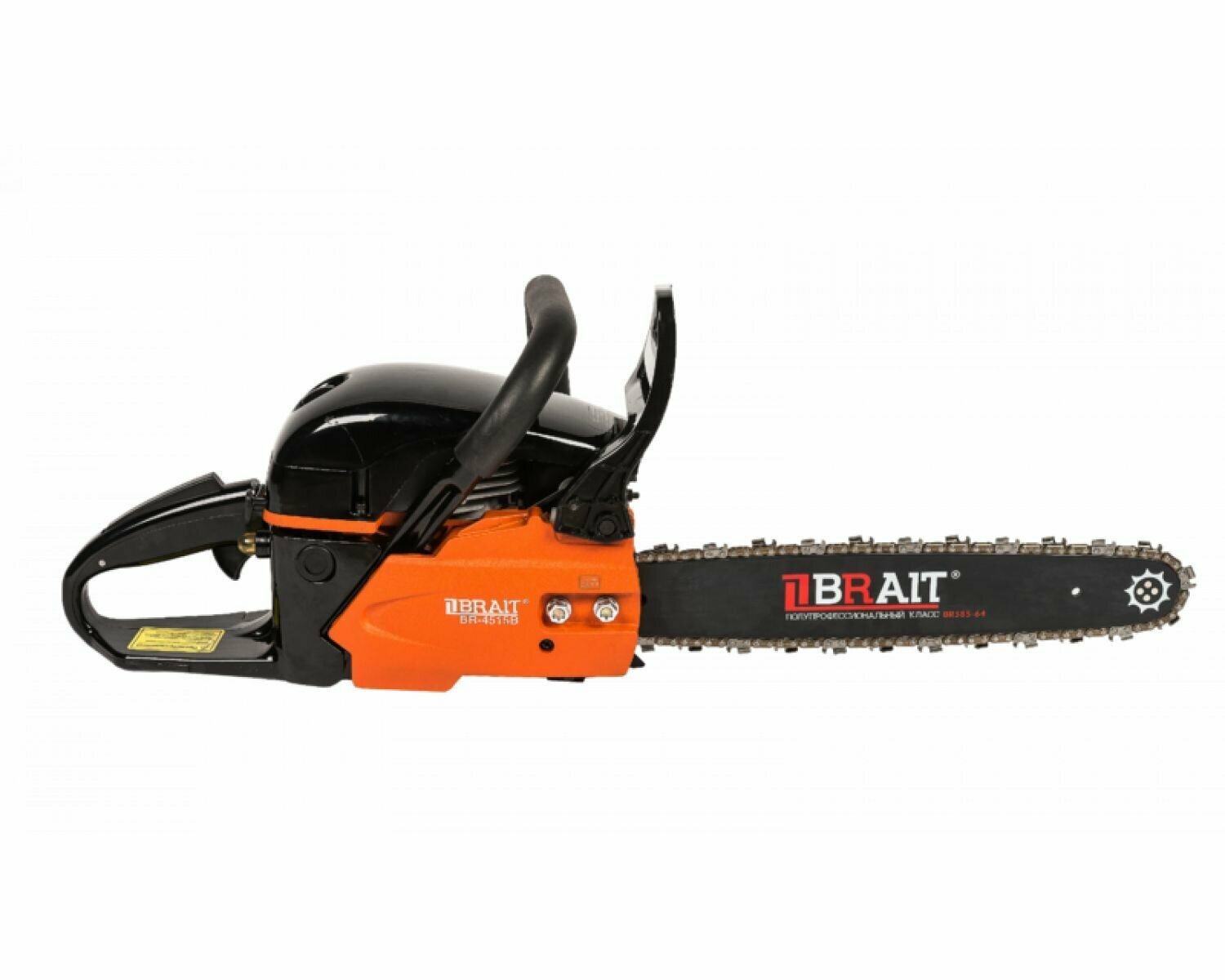 Бензопила BRAIT BR-4515B стартер метал. шина 15", цепь 64*325*1,5 01.01.020.001