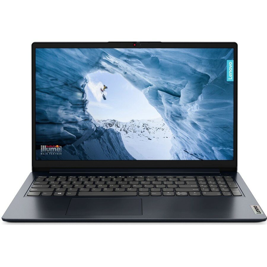 Ноутбук Lenovo IdeaPad 1 15IGL7 Intel Celeron N4020 1100MHz/15.6"/1366x768/8GB/256GB SSD/Intel UHD Graphics 600/Wi-Fi/Bluetooth/Без ОС (82V700DMPS) Blue