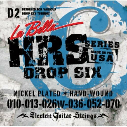 Струны La Bella для электрогитары 010-070 (HRS-D2)