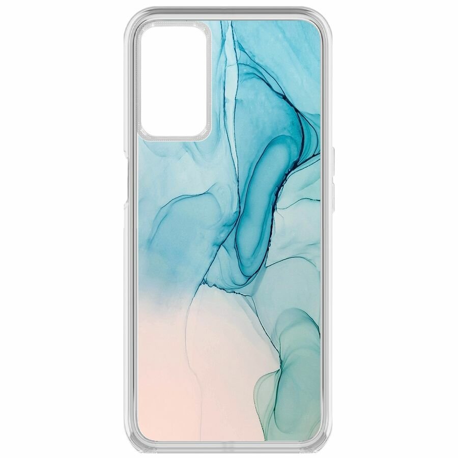 Чехол-накладка Krutoff Clear Case Абстракт разводы для Oppo A54s