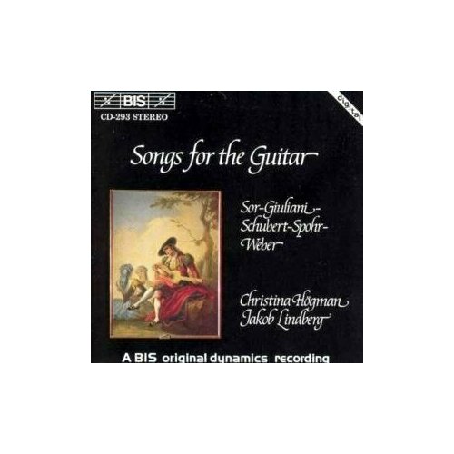 AUDIO CD SONGS FOR GUITAR - Christina Hogman, Soprano