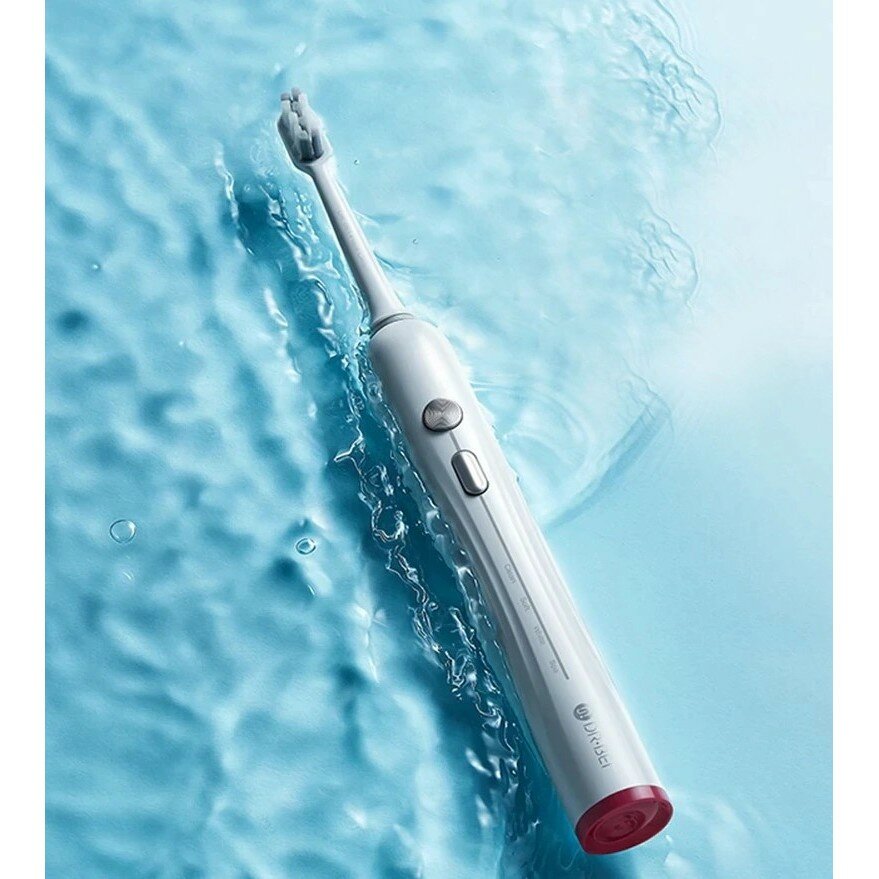 Звуковая электрическая зубная щетка DR.BEI Sonic Electric Toothbrush GY3 белая - фото №19