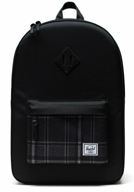 Рюкзак Herschel Heritage 10007 Black Grayscale Plaid