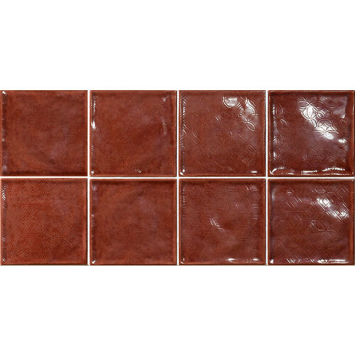 Керамическая плитка El Barco GLAMOUR DECORADO CHIC BURDEOS для стен 15x15 (цена за 1 м2)