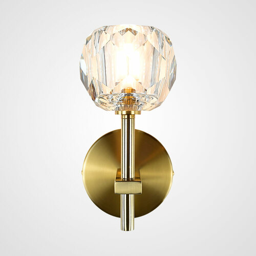Бра Boule de Cristal Single Sconce Brass латунь