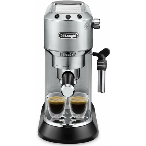 Кофеварка DeLonghi EC685 M рожковая серебристый черный 2415700₽