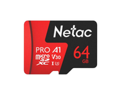 Карта памяти microSD 64 ГБ Netac Class 10 Extreme Pro ( NT02P500PRO-064G-R )