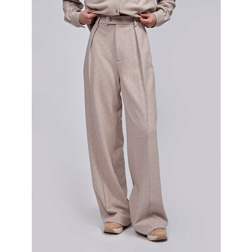 Брюки  SKILLS & GENES, размер 42, бежевый