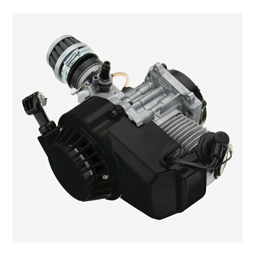 Двигатель для минибайка, минимото 49 куб 2т с ручным стартером звезда 25H 7T