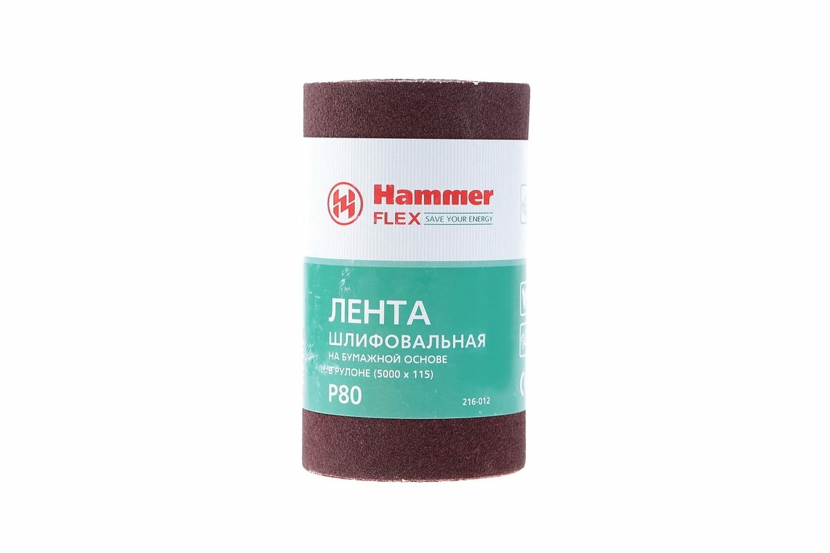 Hammer 216-012 Лента шлифовальная в рулоне, 1 шт.