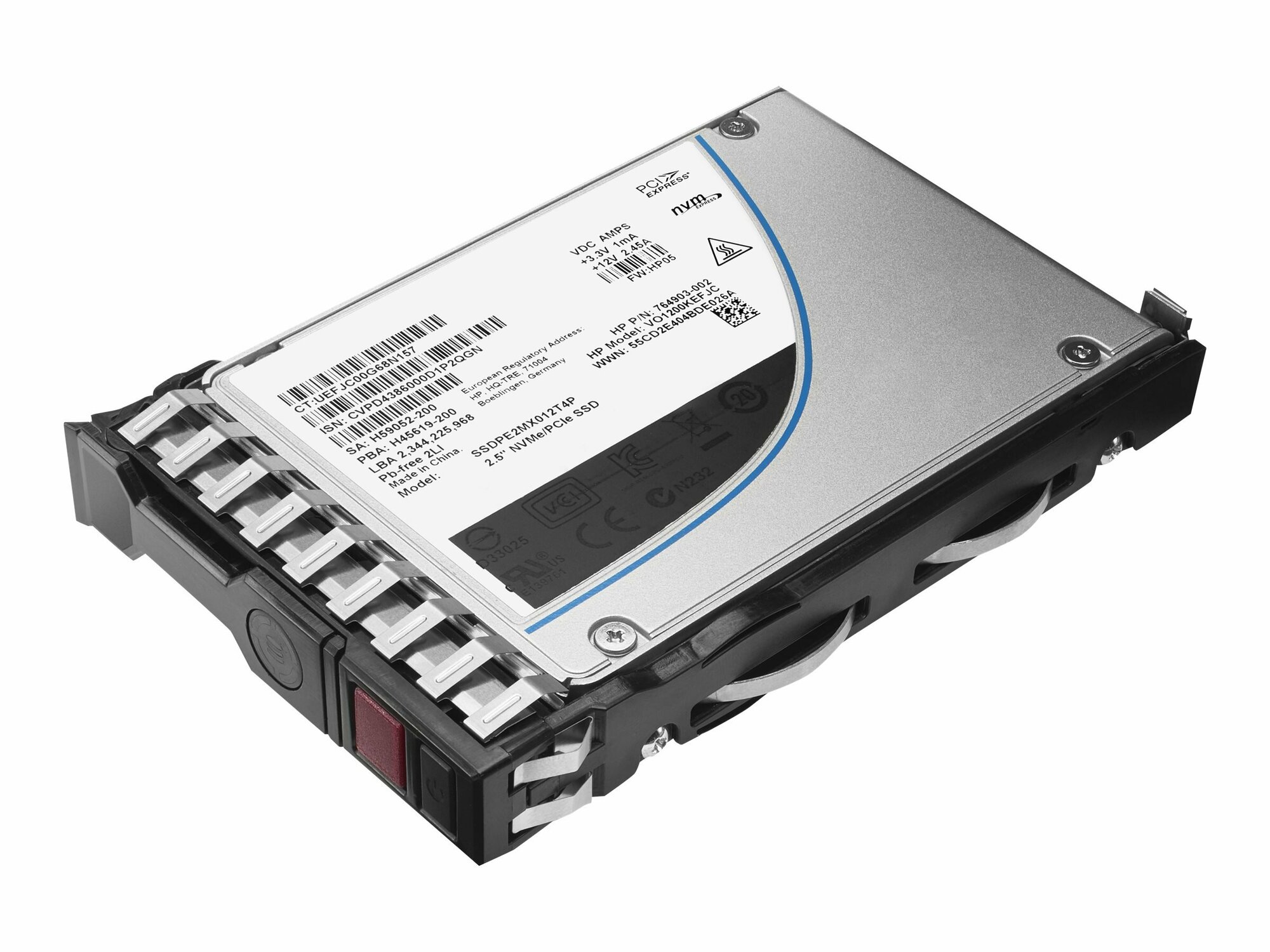 Накопитель SSD HPE R0Q46A MSA 960GB SAS RI SFF M2 SSD - фото №5