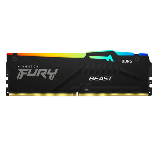 Оперативная память 8Gb DDR5 5600MHz Kingston Fury Beast RGB KF556C36BBEA-8 470000₽