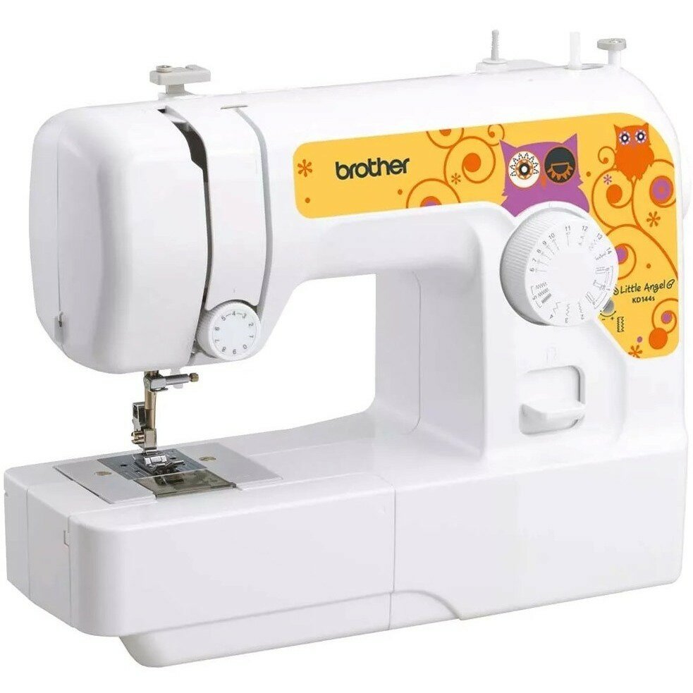 Швейная машинка Brother KD144s. 14 операций. Защита пальцев рук. Сменные панели. — фото 1