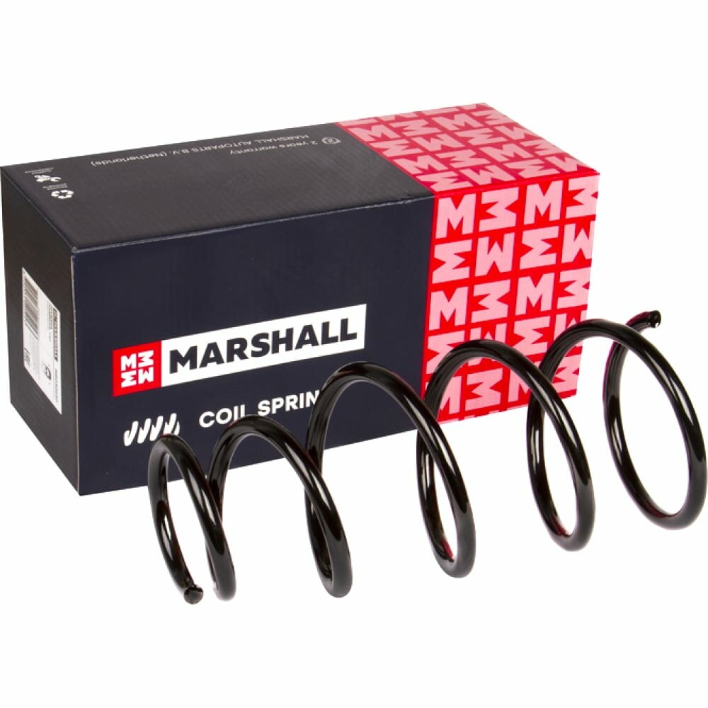 Пружина подвески передняя MARSHALL M8030650 для Nissan Almera 00- (1.8, 1.5 Dci) // кросс-номер KYB RC2223; Lesjofors 4062032 // OEM 54010BM402 — фото 3