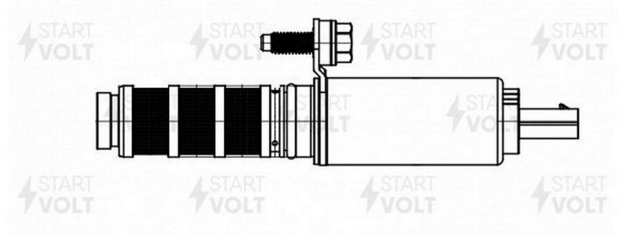 STARTVOLT Клапан эл. рег. фаз ГРМ OPEL INSIGNIA (08-) 2.0T выпуск.