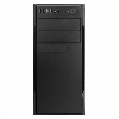 Midi Tower InWin EAR067 Black 500W RB-S500HQ7-0 U3*2+U2*2+A(HD)/COMBO ATX, mATX inwin корпус desktop el510bk pm 300atx u3 0 2axxx slim case 6141273