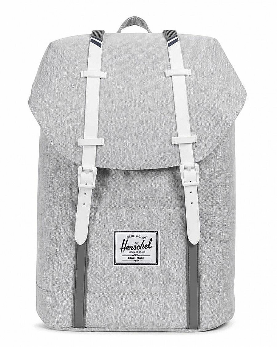 Рюкзак Herschel Retreat 10066 ( Light GreyCrosshatchWhiteBlueprint Stripe 19,5L)