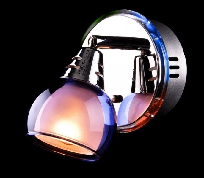 фото Спот 1911/1 хром/синий