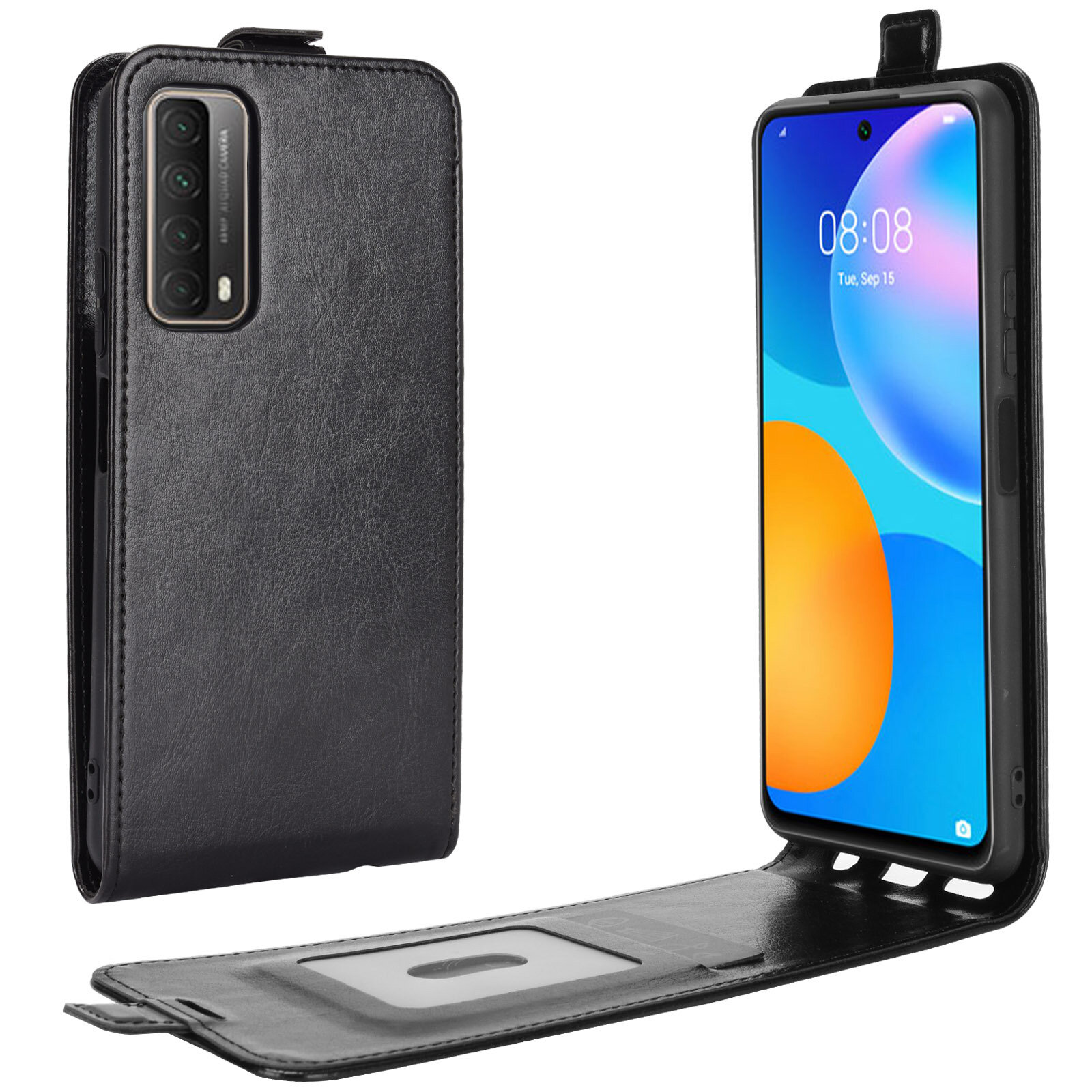 Чехол-флип Чехол. ру для Huawei Honor 10X Lite (DNN-LX9)/Huawei P Smart 2021 (PPA-LX1) черный
